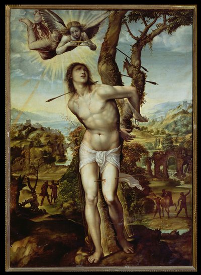 St. Sebastian by Giovanni Antonio Bazzi Sodoma